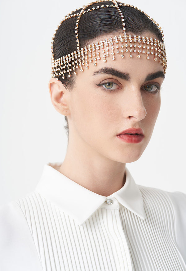 Choice Head Accessory With Crystal-Stone Detail Gold