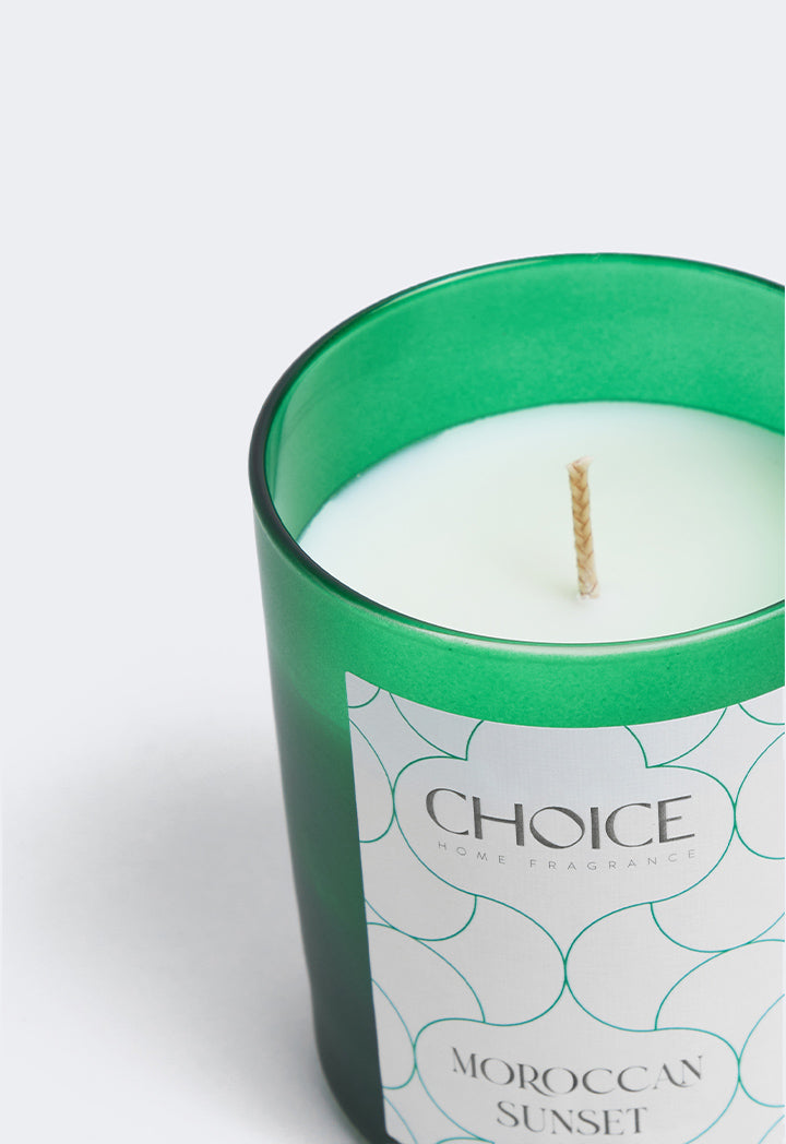 Choice Moroccan Sunset Candle 190Gr  Morrocan Sunset