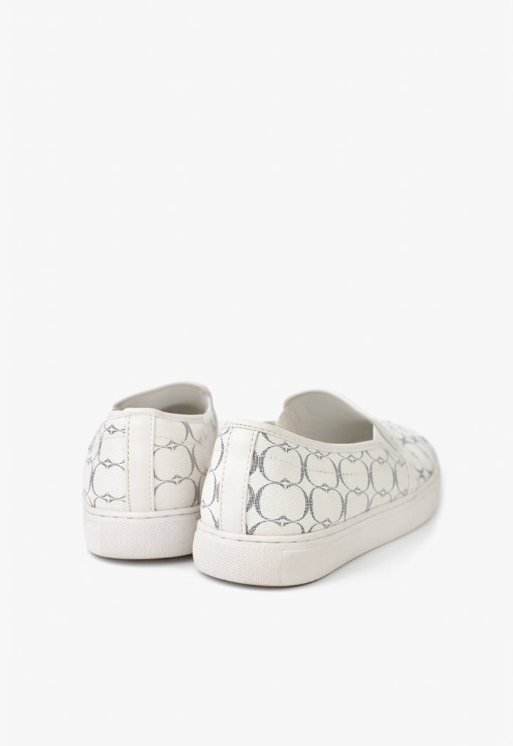 Choice Monogram Slip On Shoes Off White