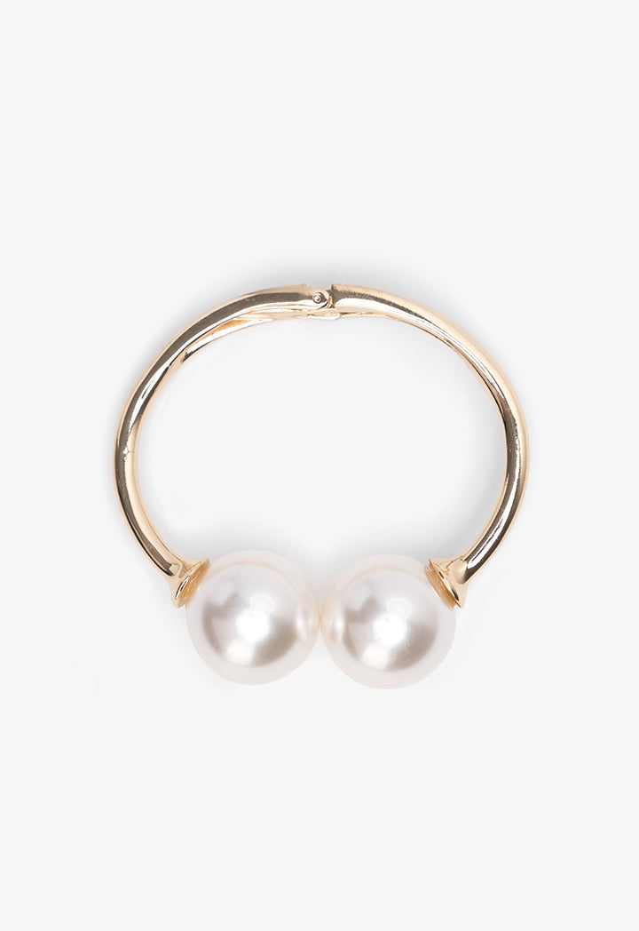 Choice Classic Faux Pearls Bracelet Gold
