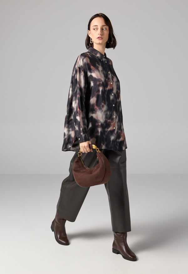 Choice Long Sleeve Printed Shirt Multi Color