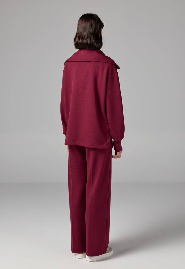 Choice Full-Zip Solid Jacket Beige