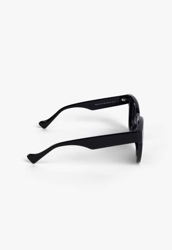 Choice Embellished Cat Eye Sunglasses Black