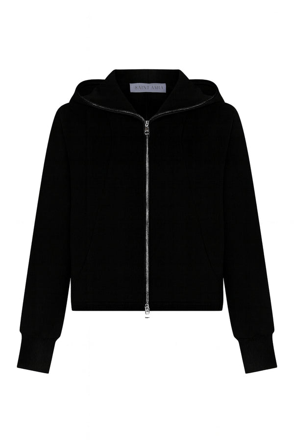 Setre Zippered Sweatshirt Black