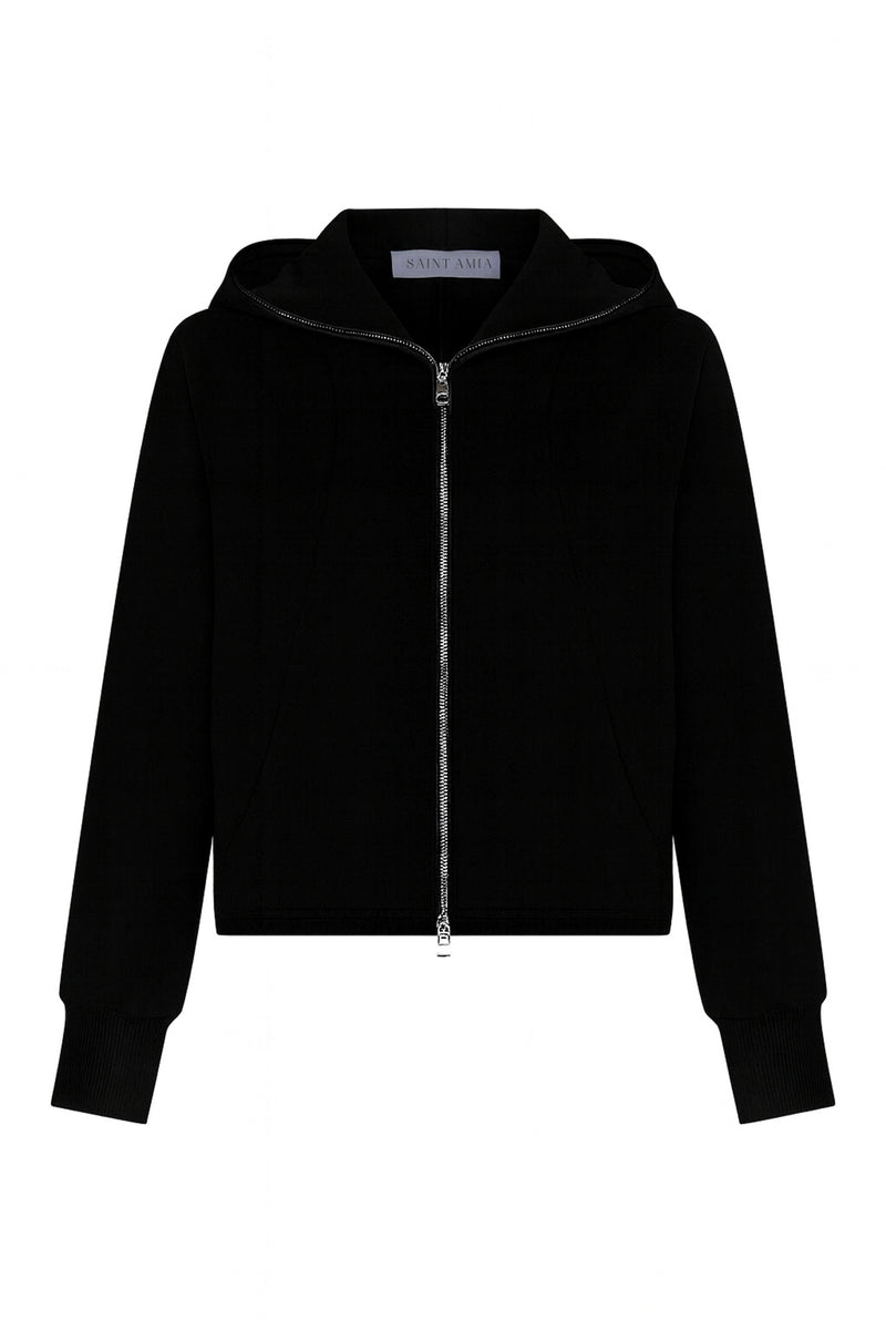 Setre Zippered Sweatshirt Black
