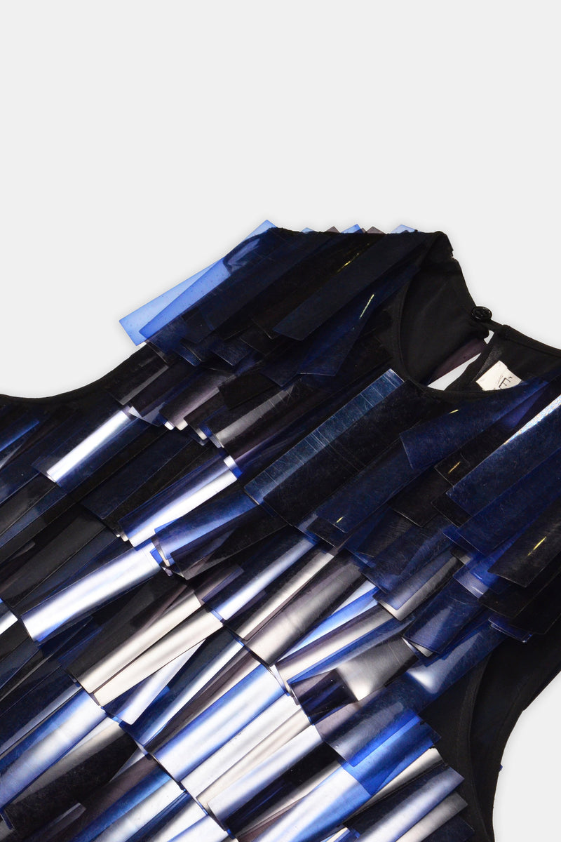 Nean Sequin Mini Dress Navy