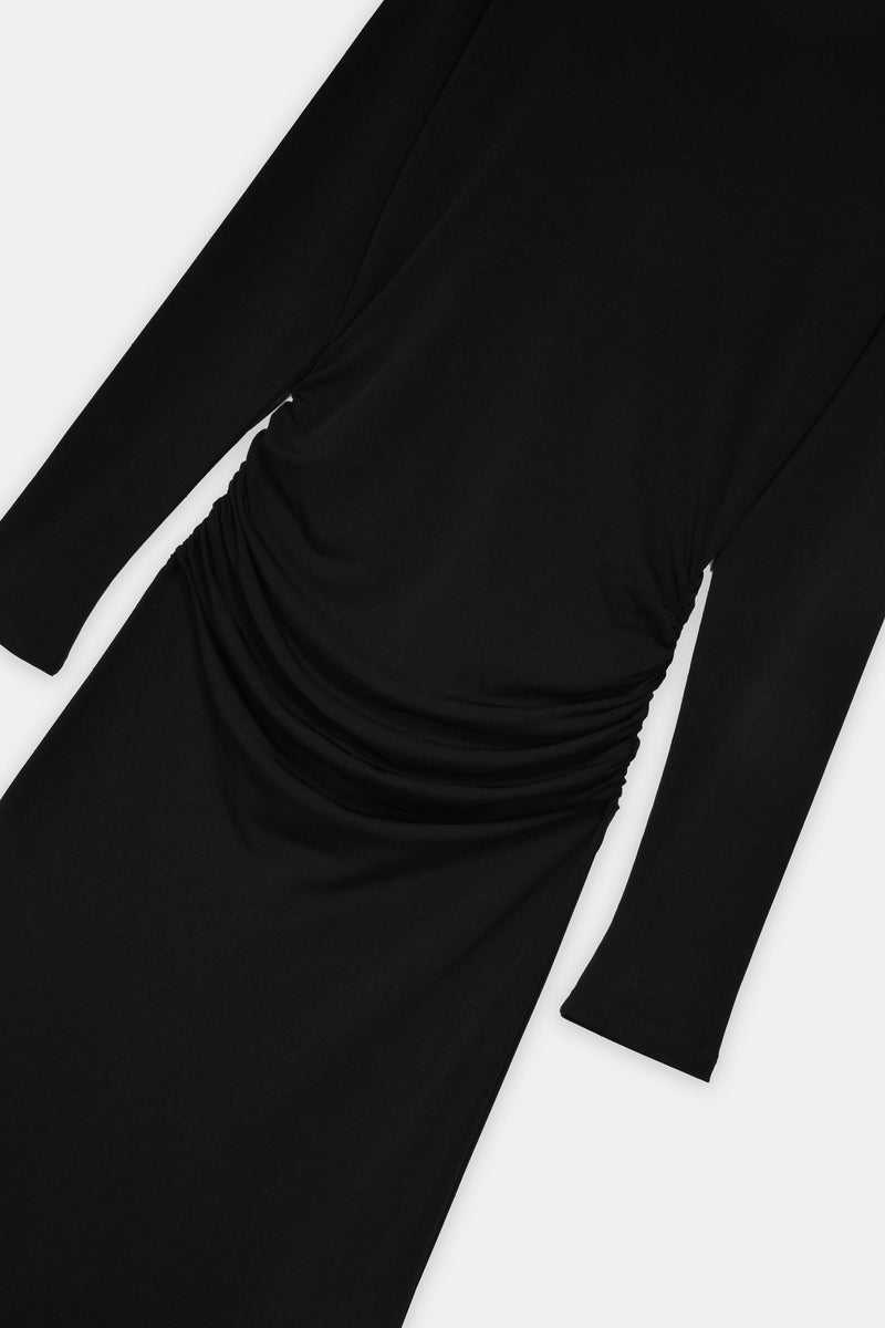 Nean Bodycon Jersey Dress Black