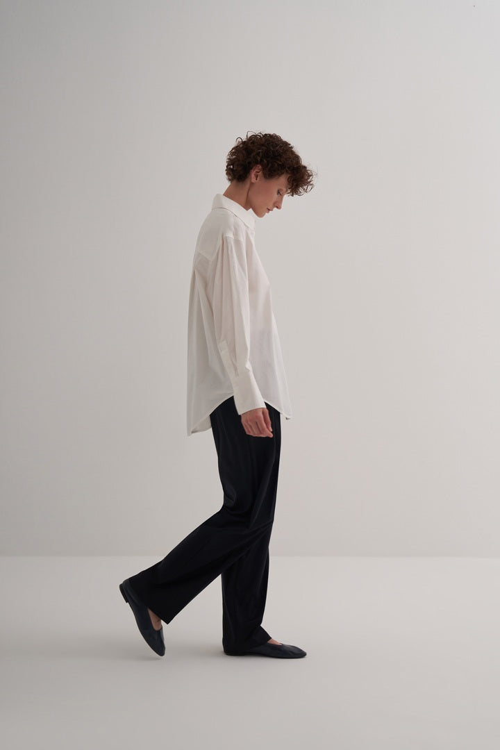 Kk Design Oversized Cotton Shirt Ecru