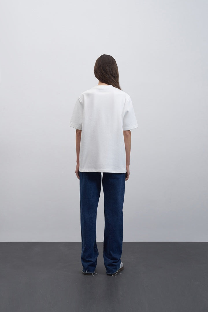 Kk Design Basic T-Shirt Ecru