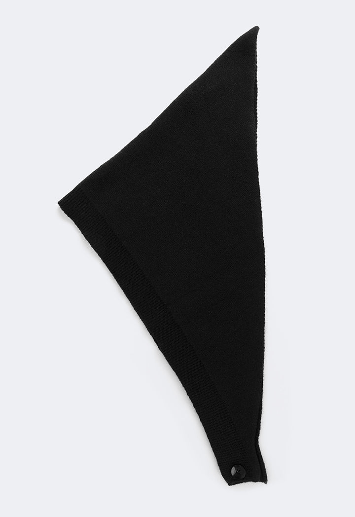 Choice Solid Knitted Balaclava Black