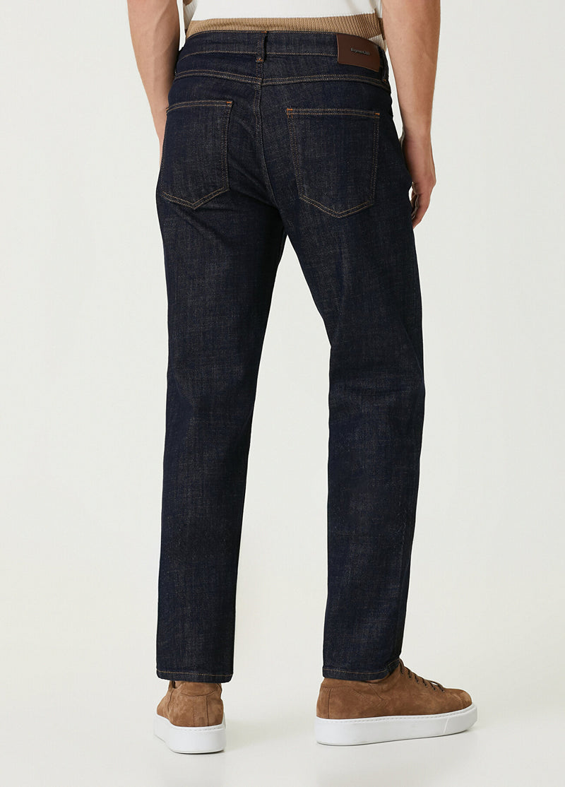 Beymen Club Denim Straight Fit Trousers Indigo