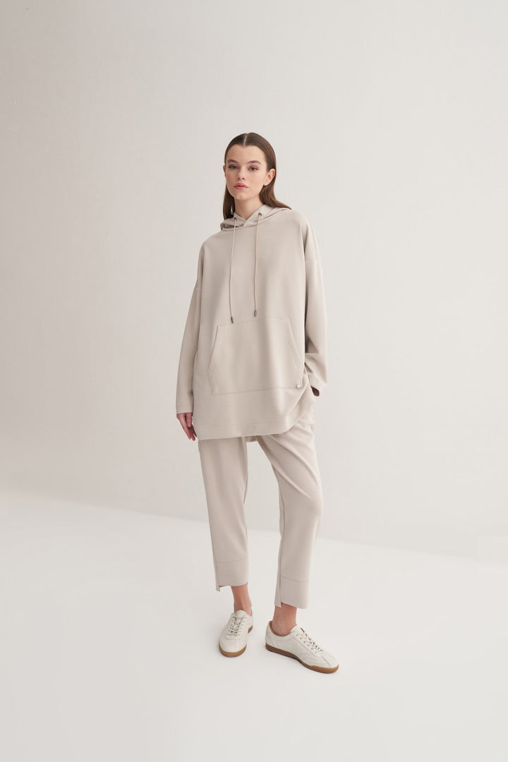 Kk Design Modal Sweatshirt Stone