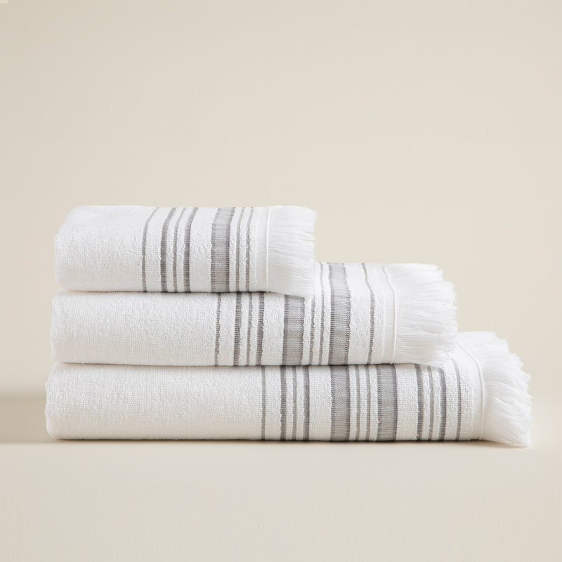 Chakra Derin Towel 30X50 Cm White