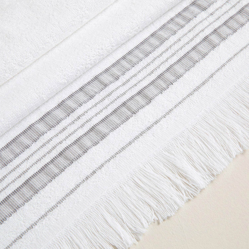 Chakra Derin Towel 100X150 Cm White