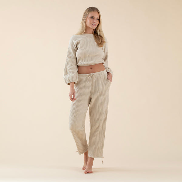 Chakra Ceniza Pyjamas Set Cream