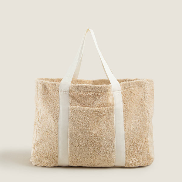 Chakra Esida Beach Bag 41X18X30 Cm Natural