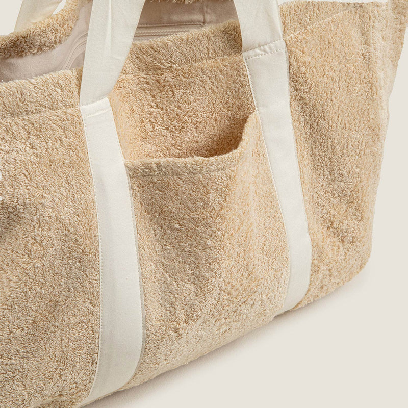 Chakra Esida Beach Bag 41X18X30 Cm Natural