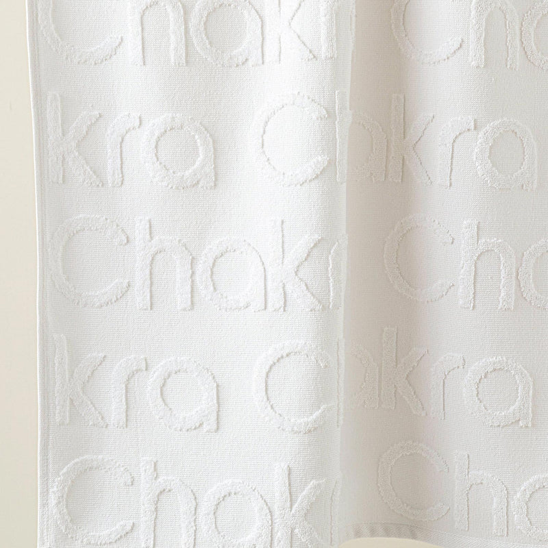 Chakra Chakra Logo Beach Towel 85X150 Cm White