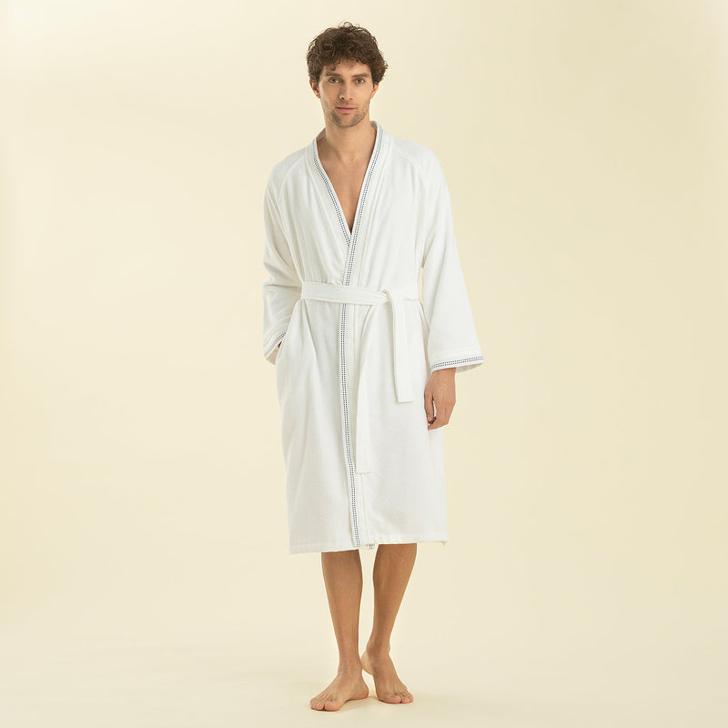 Chakra Aliesta Bathrobe White