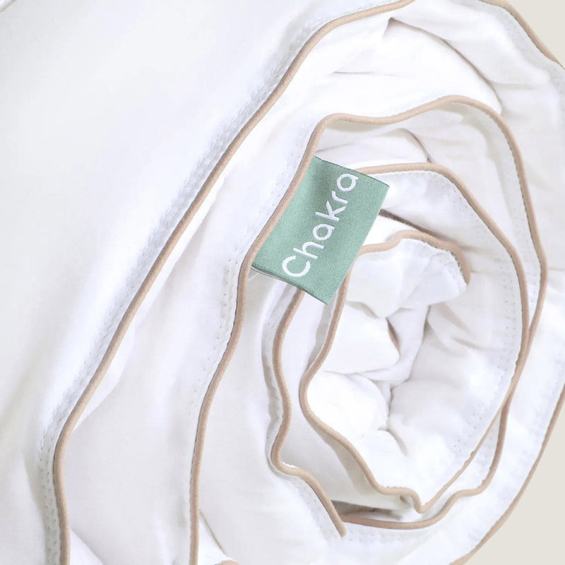 Chakra Soya Quilt 195X215 White