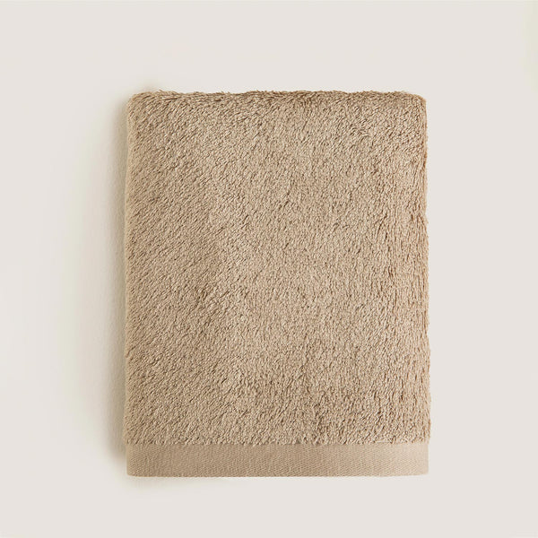 Chakra Solid Towel 50X90 Cm Dark Beige