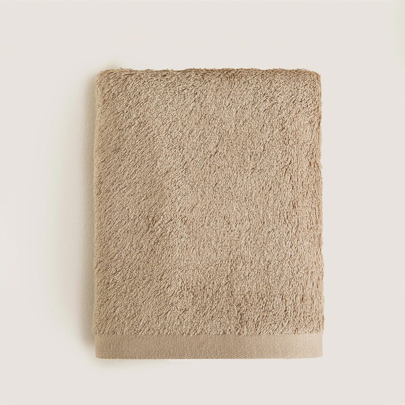 Chakra Solid Towel 50X90 Cm Dark Beige