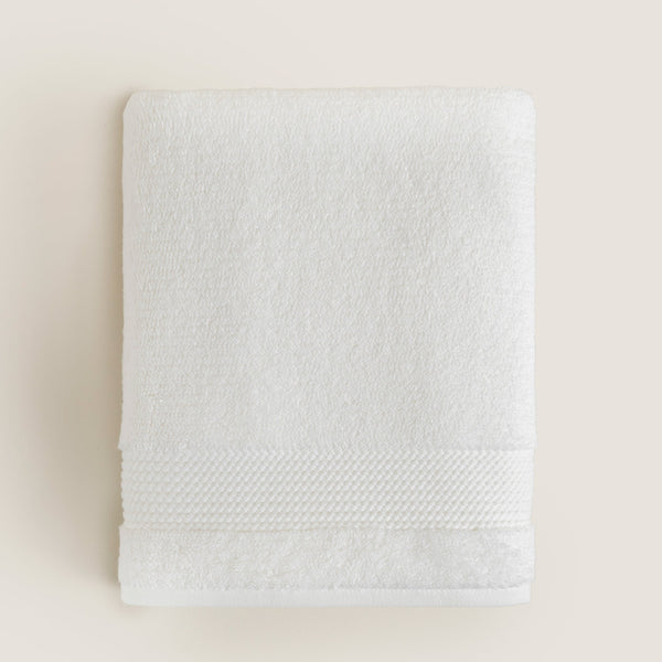 Chakra Eva Cotton Bath Towel 85X150 Cm White