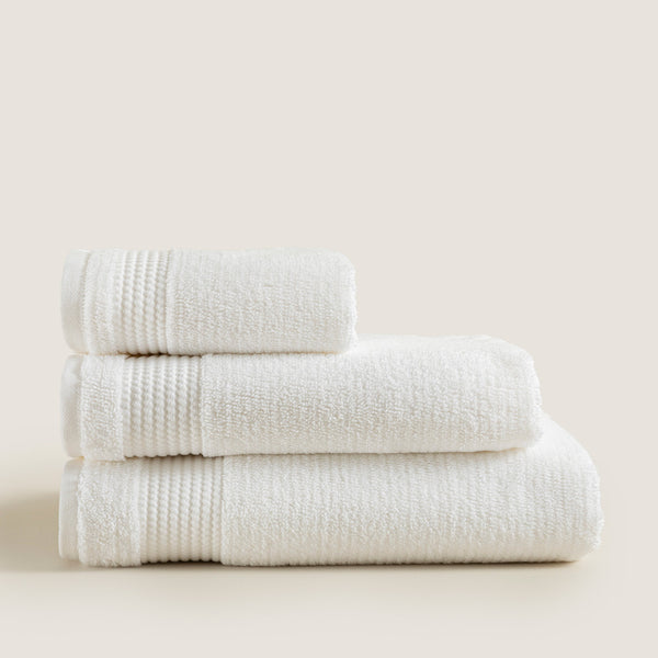 Chakra Eva Cotton Bath Towel 85X150 Cm White