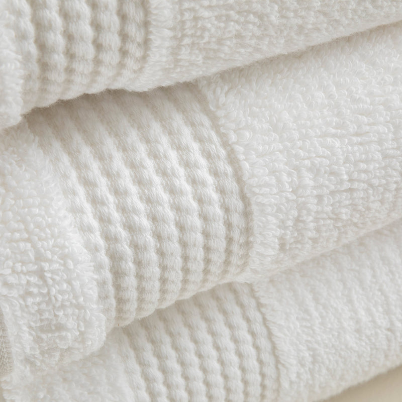 Chakra Eva Cotton Hand Towel 30X50 Cm White