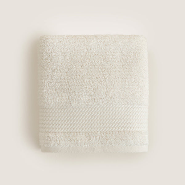 Chakra Eva Cotton Face Towel 50X90 Cm Ecru