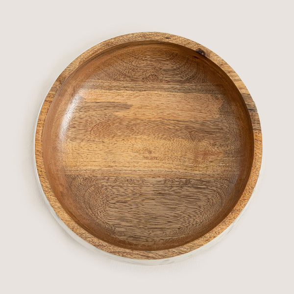 Chakra Lorenza Serving Bowl 28 Cm Beige