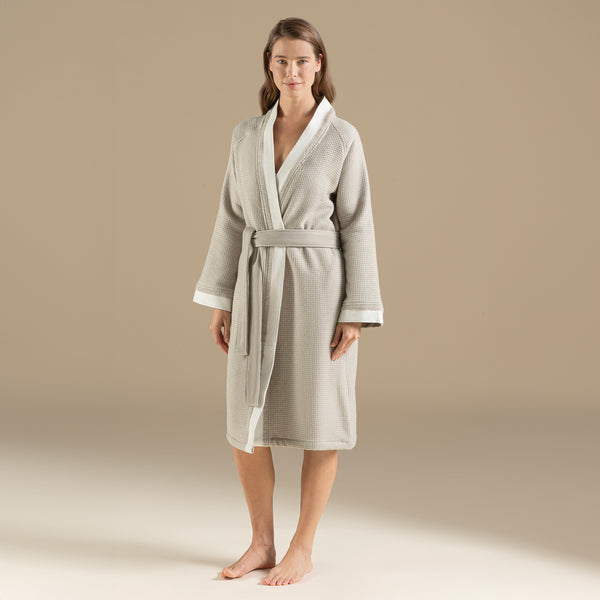 Chakra Adelina Unisex Bathrobe Green