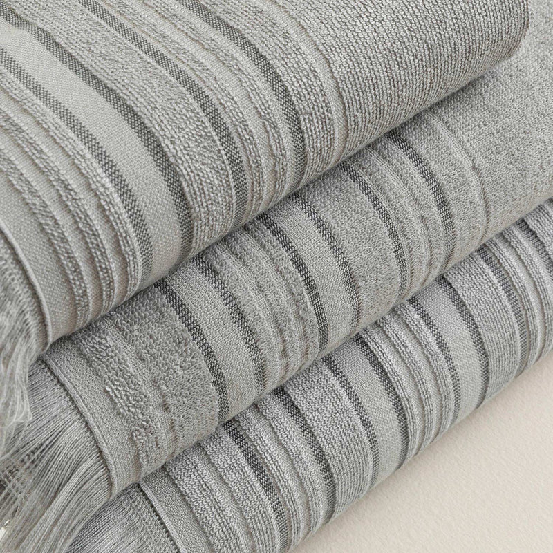 Chakra Derin Towel 50X90 Cm Light Grey