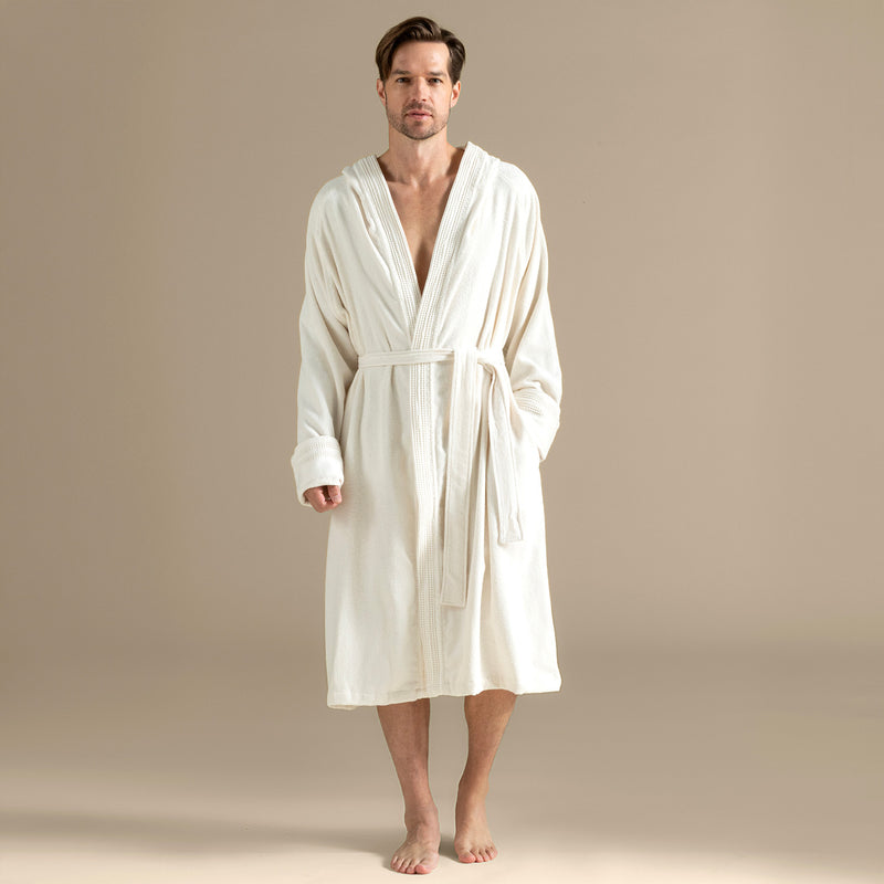 Chakra Debora Towel Bathrobe Ecru