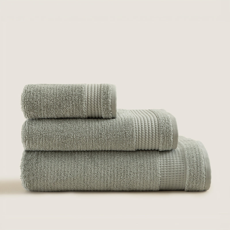 Chakra Eva Cotton Towel 50X90 Cm Light Green