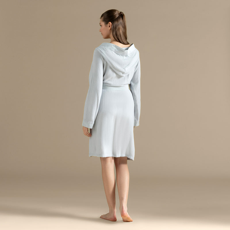 Chakra Carra Bathrobe Blue