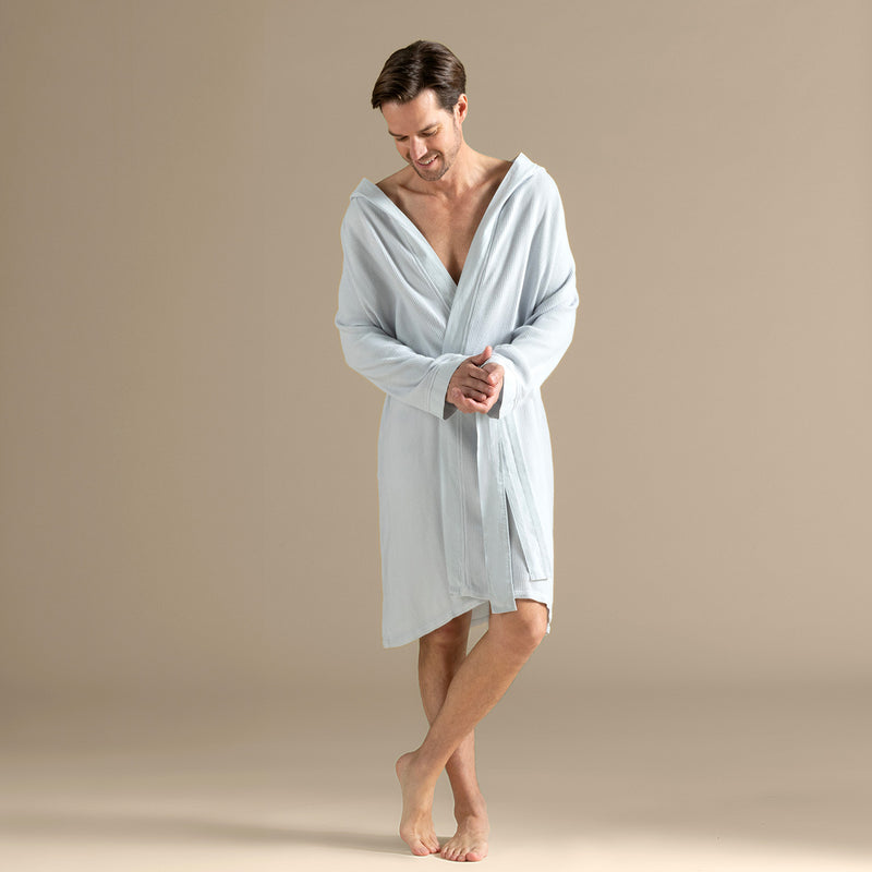 Chakra Carra Bathrobe Blue