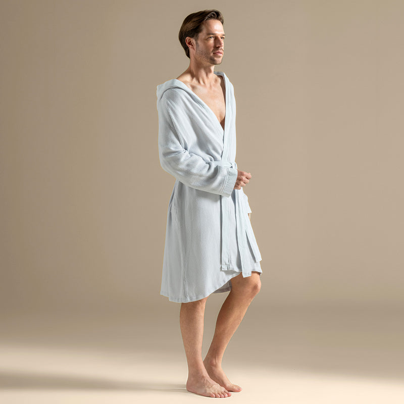 Chakra Carra Bathrobe Blue