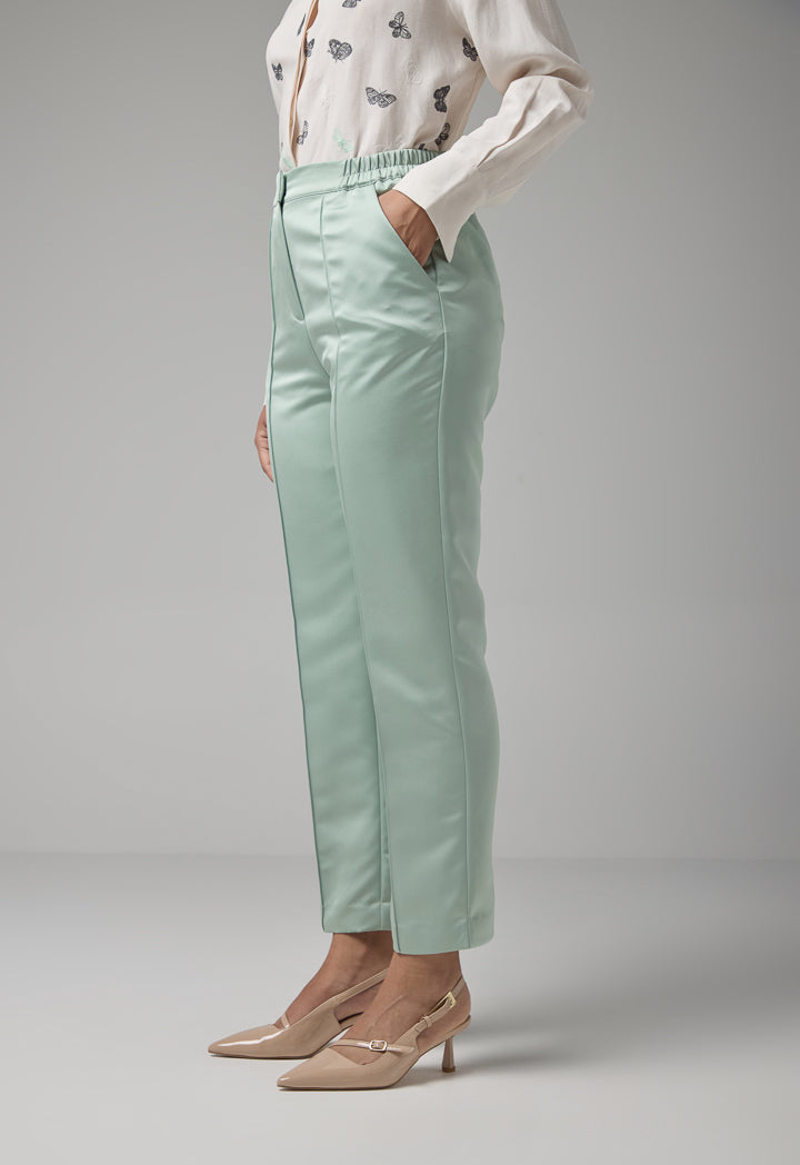 Choice Straight Cut Basic Trousers Mint