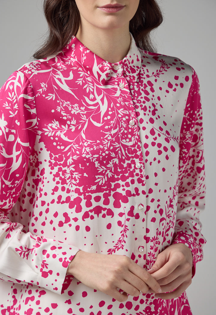 Choice Floral Printed Regular Fit Shirt Multi Color