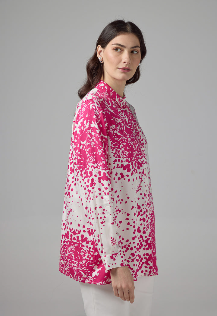 Choice Floral Printed Regular Fit Shirt Multi Color
