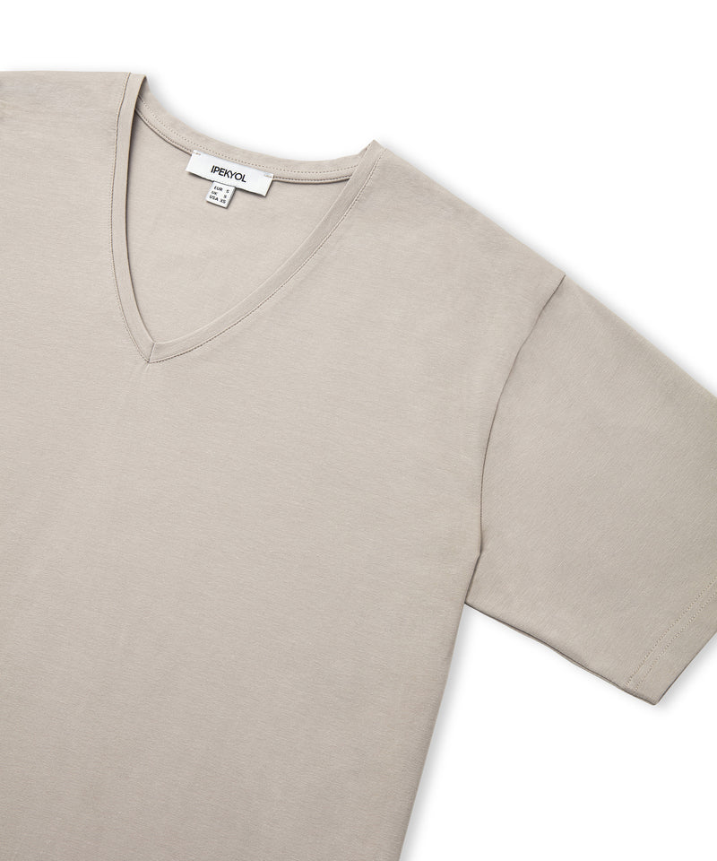 Ipekyol V-Neck T-Shirt Stone