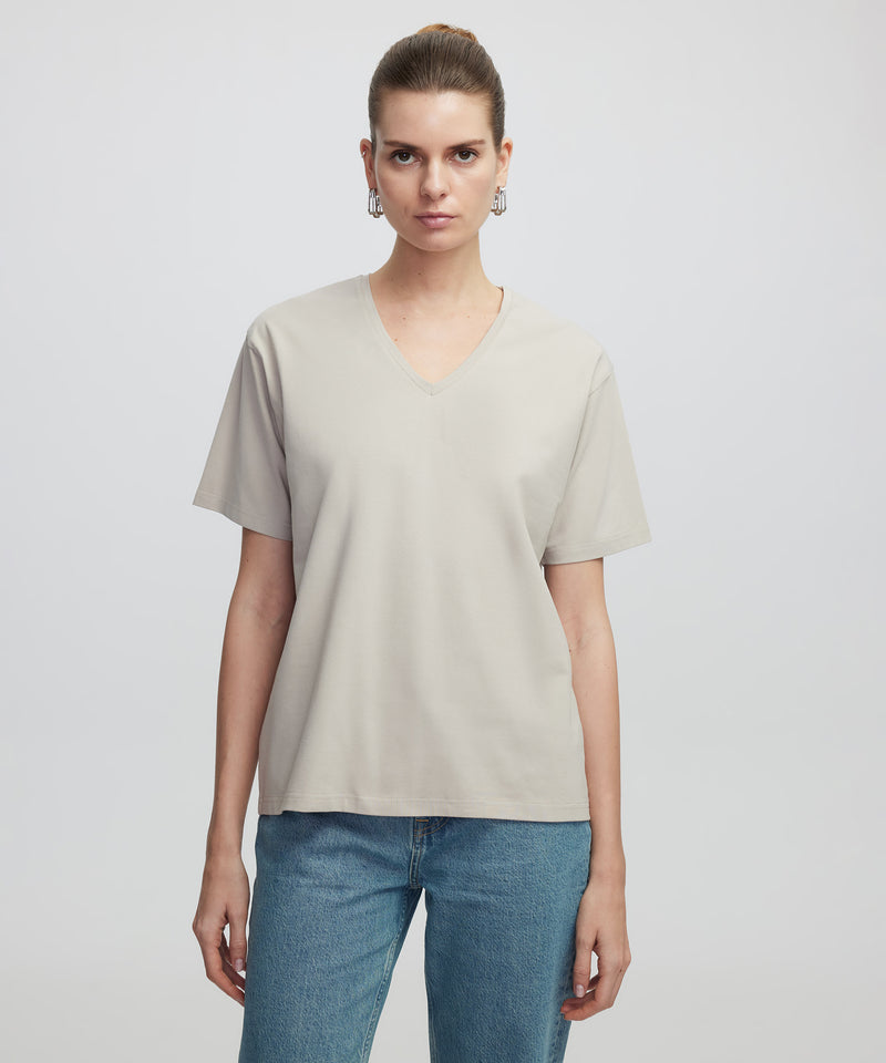 Ipekyol V-Neck T-Shirt Stone