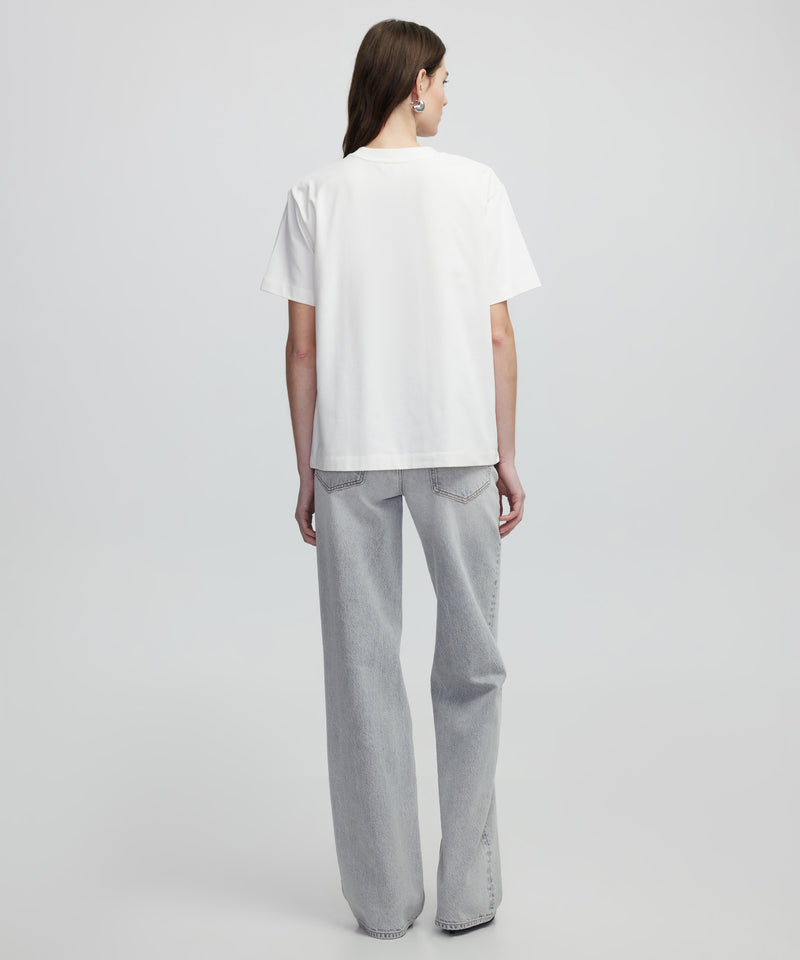 Ipekyol Embroidered T-Shirt Ecru