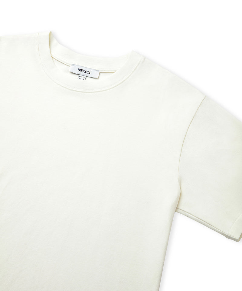 Ipekyol Basic Crew Neck T-Shirt Ecru