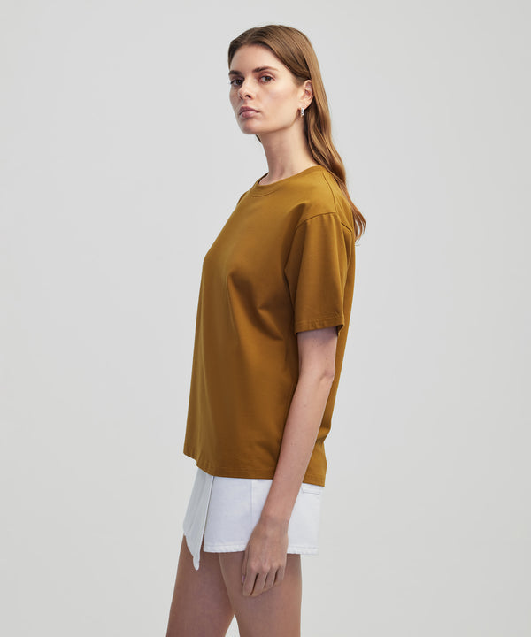 Ipekyol Basic T-Shirt Tobacco
