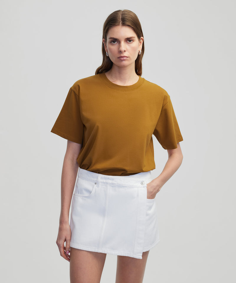 Ipekyol Basic T-Shirt Tobacco