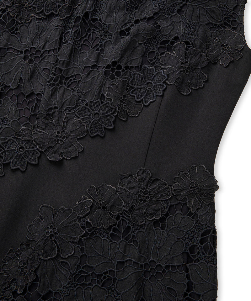 Ipekyol Mixed Media Dress Black