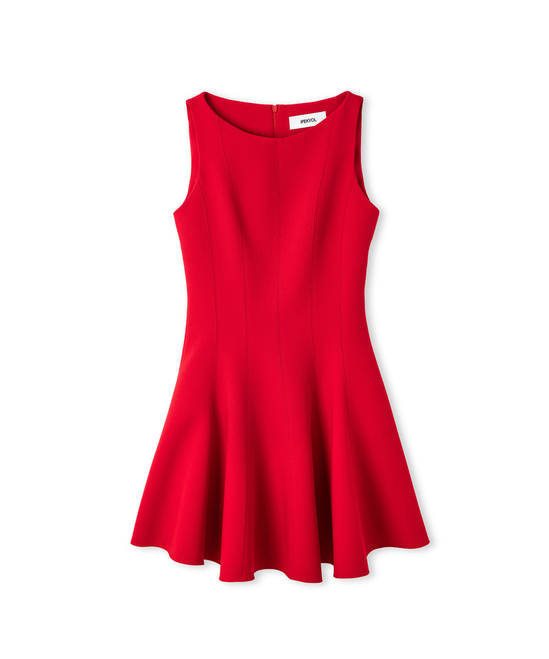 Ipekyol Flounced Mini Dress Red