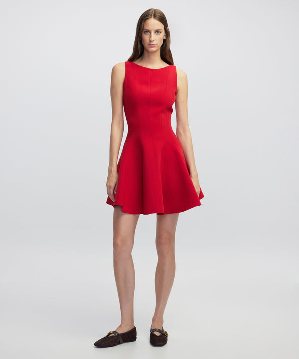 Ipekyol Flounced Mini Dress Red
